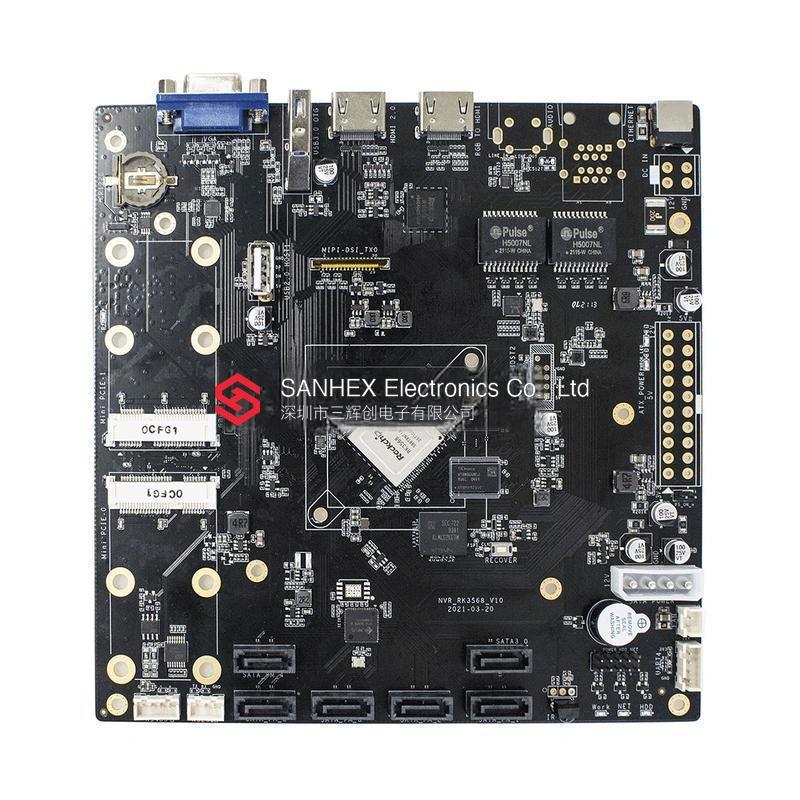 RK3568 Smart Security Edge Computing Motherboard