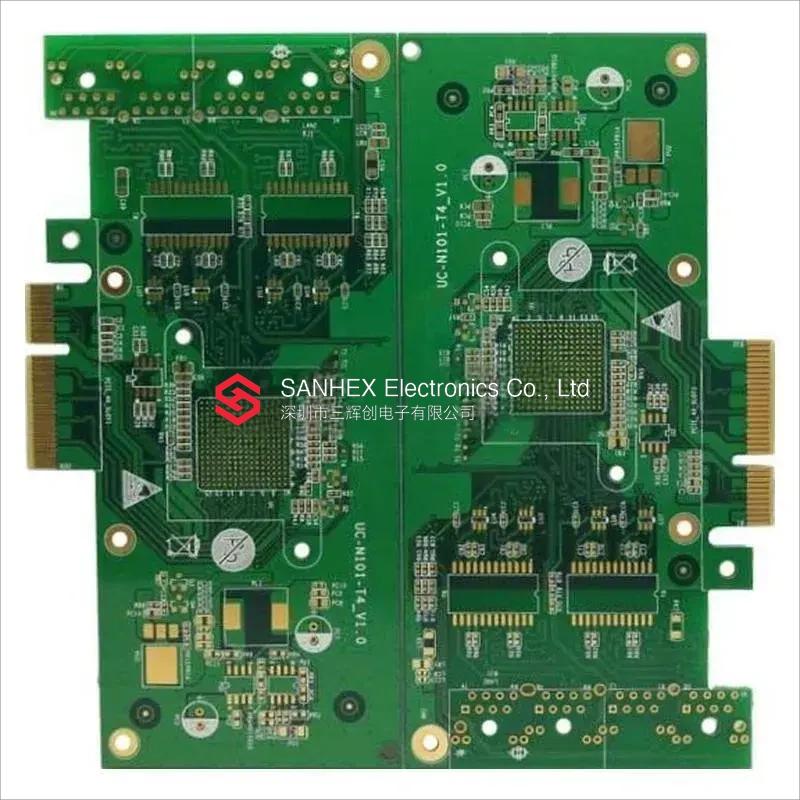 4-layer impedance gold finger circuit board
