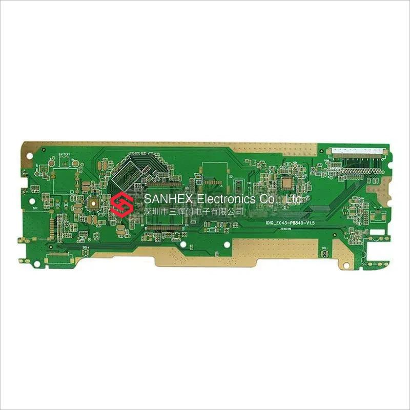 4-layer impedance-controlled fine-line immersion gold PCB circuit board